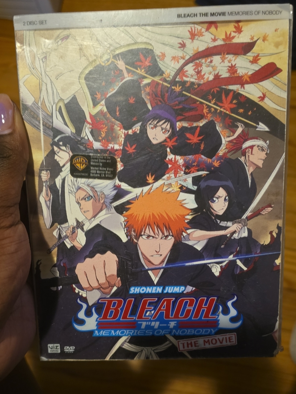Bleach: Memories of Nobody DVD - Orange Black Blue Artwork